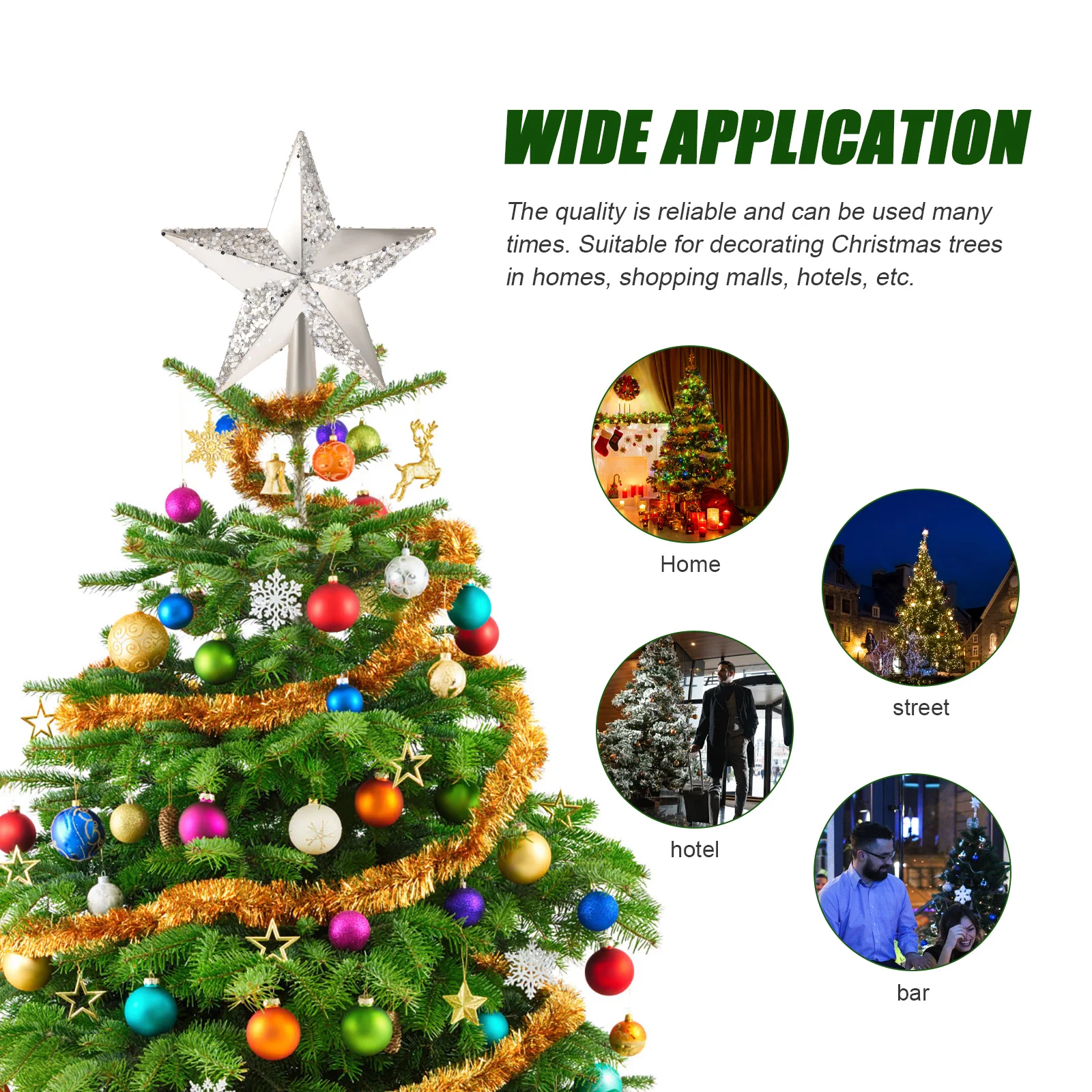 Treetop Star Hanging Decoration Lightweight Topper Decorative Unique Pvc Farmhouse Finial
Treetop Star Hanging Decoration Lightweight Topper Decorative Unique Pvc Farmhouse Finial