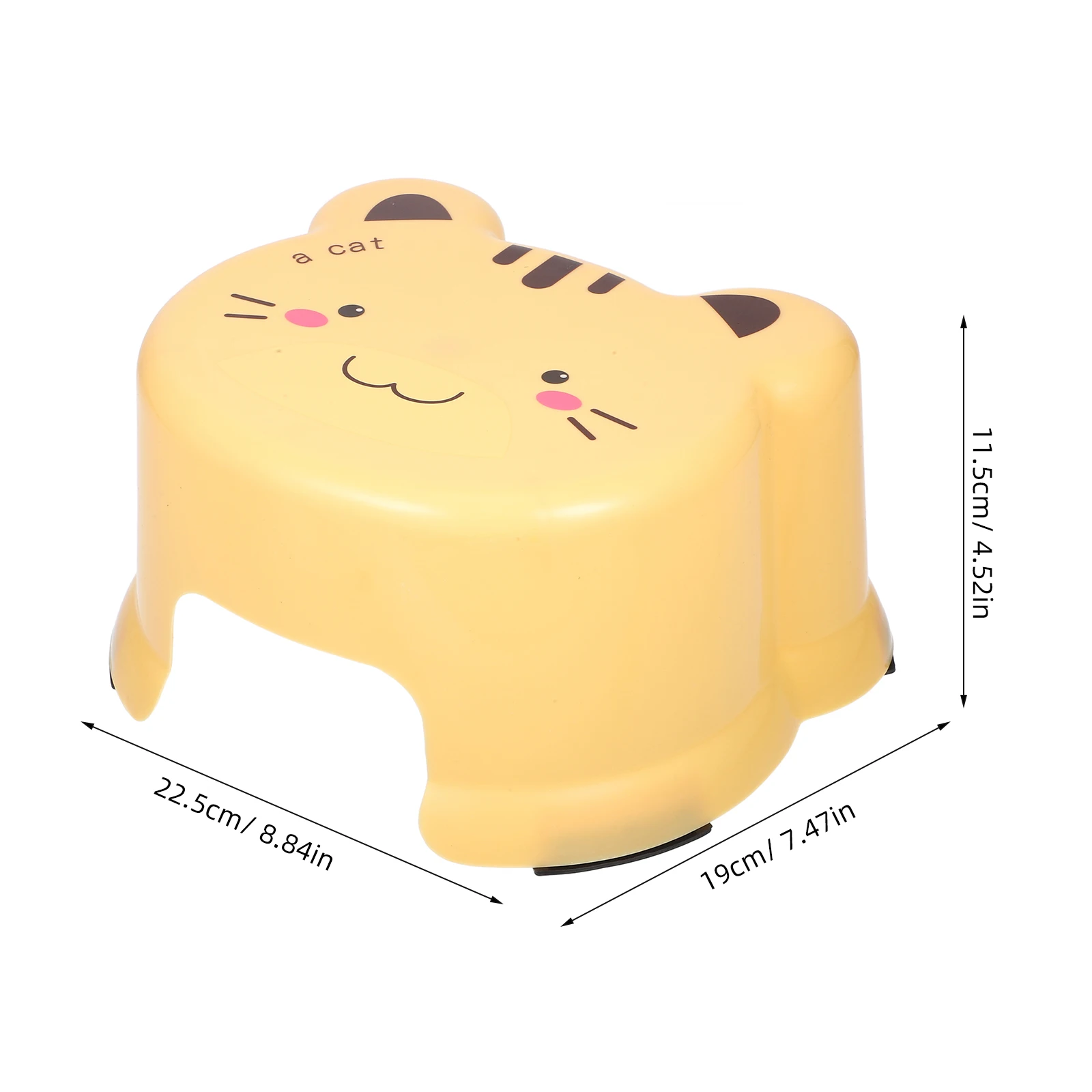 Anti-slip Plastic Stool Kids Bath Room Yellow Cartoon Multipurpose Shoe Changing Heightening Sturdy Reliable Long Service Easy
Anti-slip Plastic Stool Kids Bath Room Yellow Cartoon Multipurpose Shoe Changing Heightening Sturdy Reliable Long Service Easy
