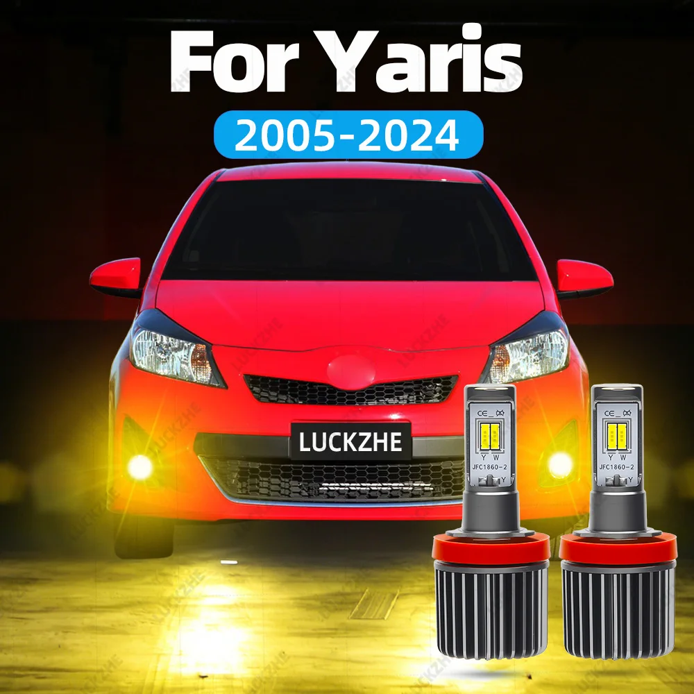 LED Front Fog Light Bulb For Toyota Yaris 2005-2018 2019 2020 2021 2022 2023 2024 Accessories Dual Color LED Fog Light Yellow
LED Front Fog Light Bulb For Toyota Yaris 2005-2018 2019 2020 2021 2022 2023 2024 Accessories Dual Color LED Fog Light Yellow