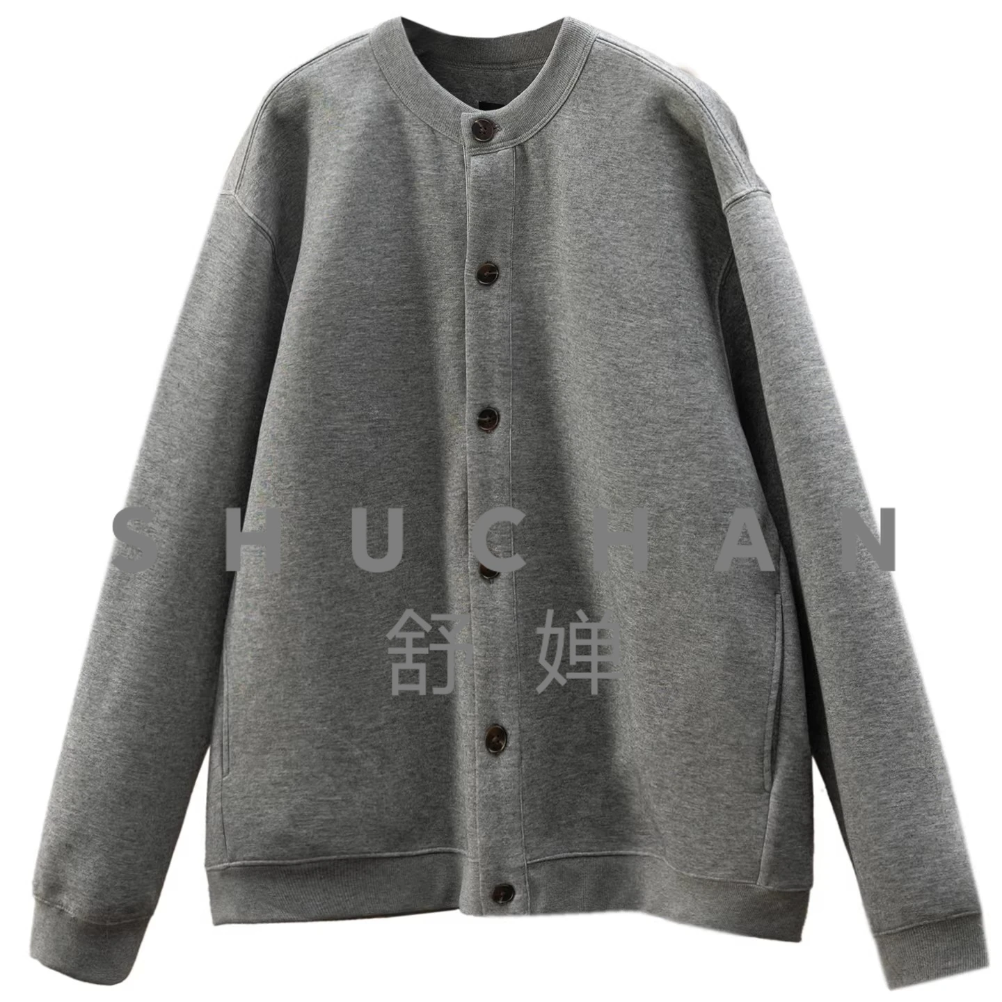 High-end Gray Casual Stand-up Collar 100 Cotton Baseball Jersey Stand-up Collar Jacket Women
High-end Gray Casual Stand-up Collar 100 Cotton Baseball Jersey Stand-up Collar Jacket Women
