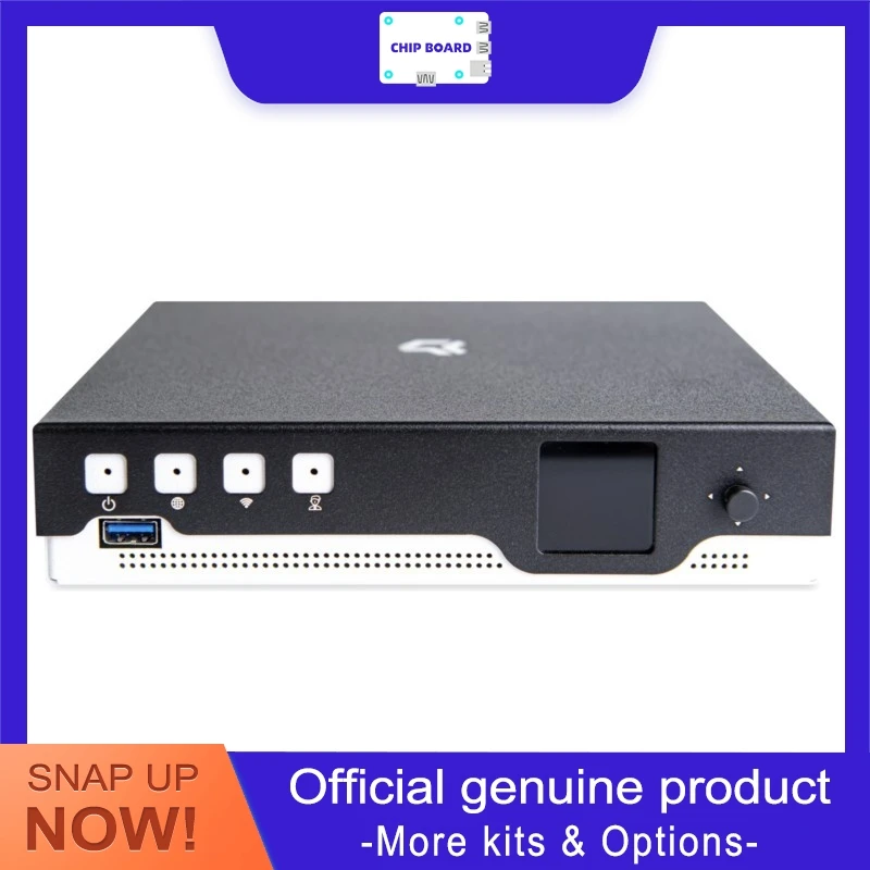 Turris Omnia NG 10GbE Wired Router, Secure OpenWrt System, Container Ready, High-Speed Custom Networking Solution
Turris Omnia NG 10GbE Wired Router, Secure OpenWrt System, Container Ready, High-Speed Custom Networking Solution
