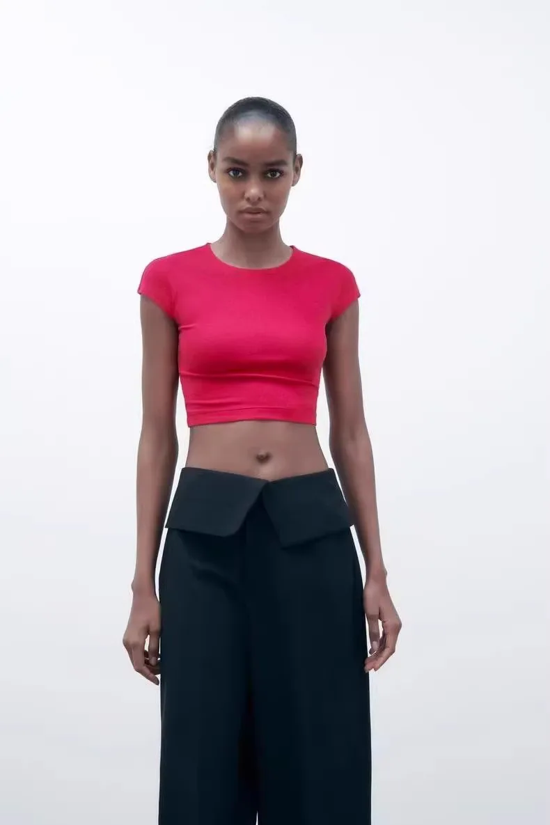 Spring Summer New Arrival Women's Spicy Girl Sle Cotton Modal Blend round Ne Ultra ort Sve T-irt Casual Faion
Spring Summer New Arrival Women's Spicy Girl Sle Cotton Modal Blend round Ne Ultra ort Sve T-irt Casual Faion
