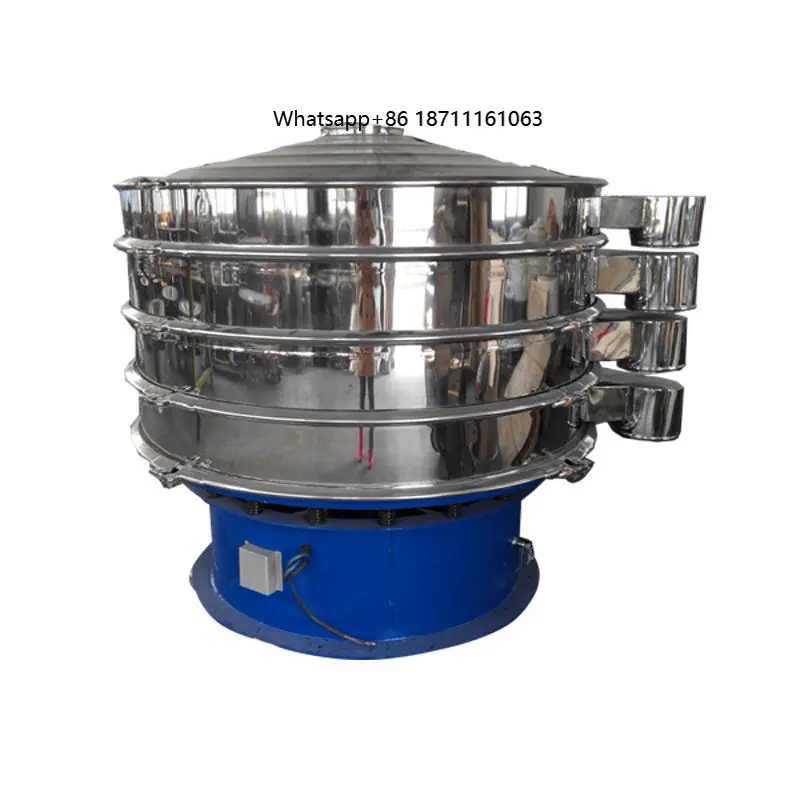 Rice Grain Sugar Stainless Steel Vibrating Sieve Machine Made in China
Rice Grain Sugar Stainless Steel Vibrating Sieve Machine Made in China