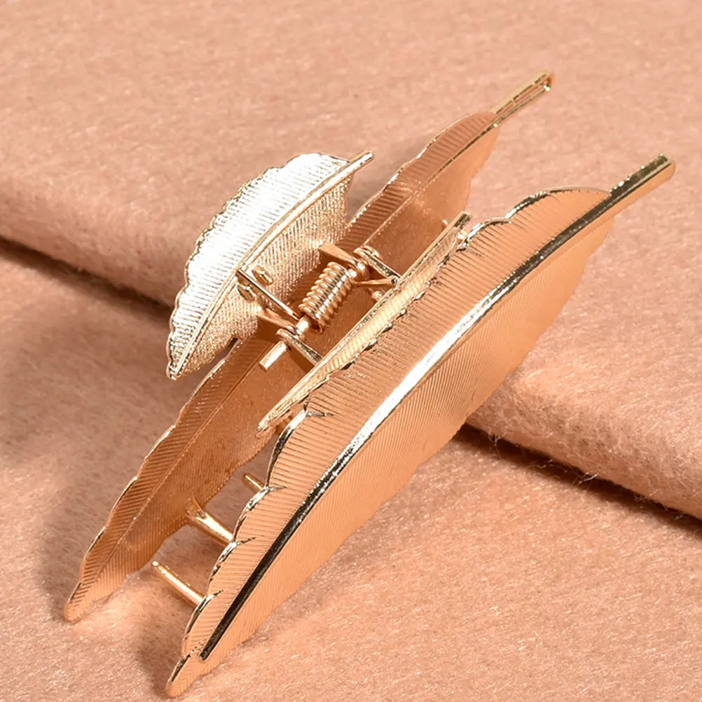2Pcs Leaf Shaped Metal Hair Clips Elegant Shiny Barrettes for Women Girls Daily Party Wedding Banquet Chic Hair Accessories
2Pcs Leaf Shaped Metal Hair Clips Elegant Shiny Barrettes for Women Girls Daily Party Wedding Banquet Chic Hair Accessories