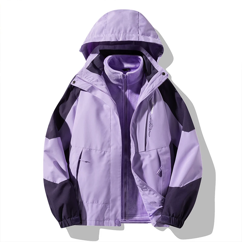 Winter 3 in 1 Two-pieces Sets Men Women Warm Windbreaker Camping Hiking Winter Spring Men Waterproof Plush Parka Outdoor Outwear
Winter 3 in 1 Two-pieces Sets Men Women Warm Windbreaker Camping Hiking Winter Spring Men Waterproof Plush Parka Outdoor Outwear