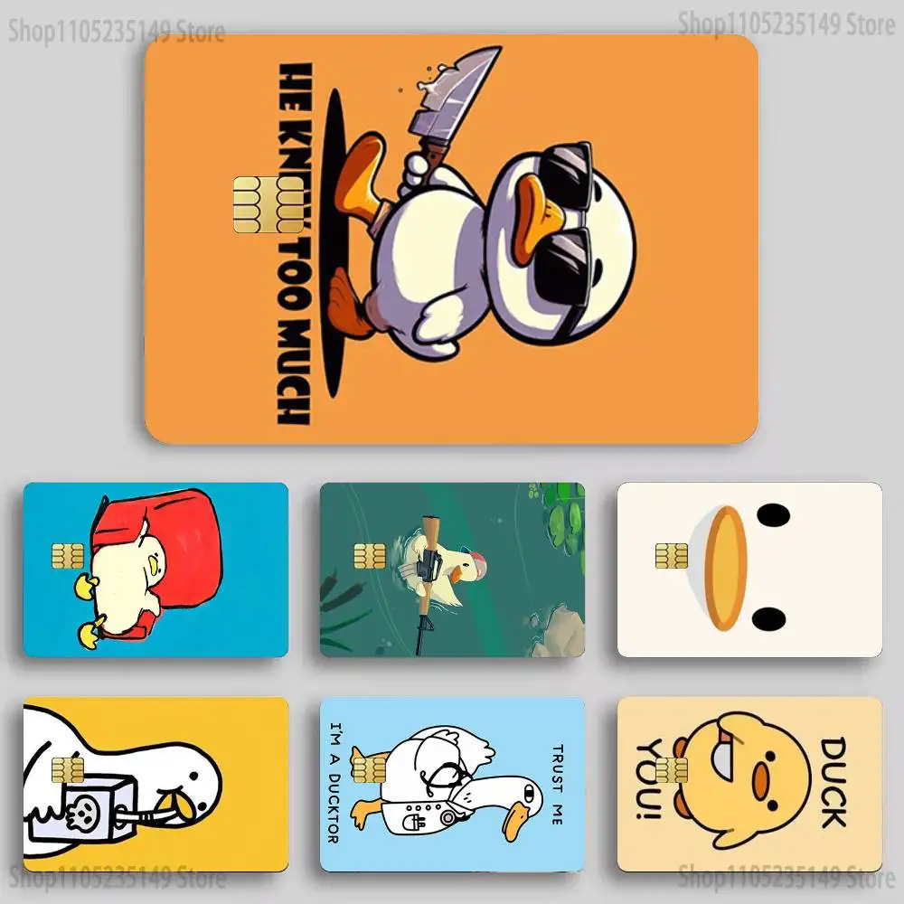 Cartoon Funny Duck Credit Debit Bank Film Skin Sticker Front Cover
Cartoon Funny Duck Credit Debit Bank Film Skin Sticker Front Cover