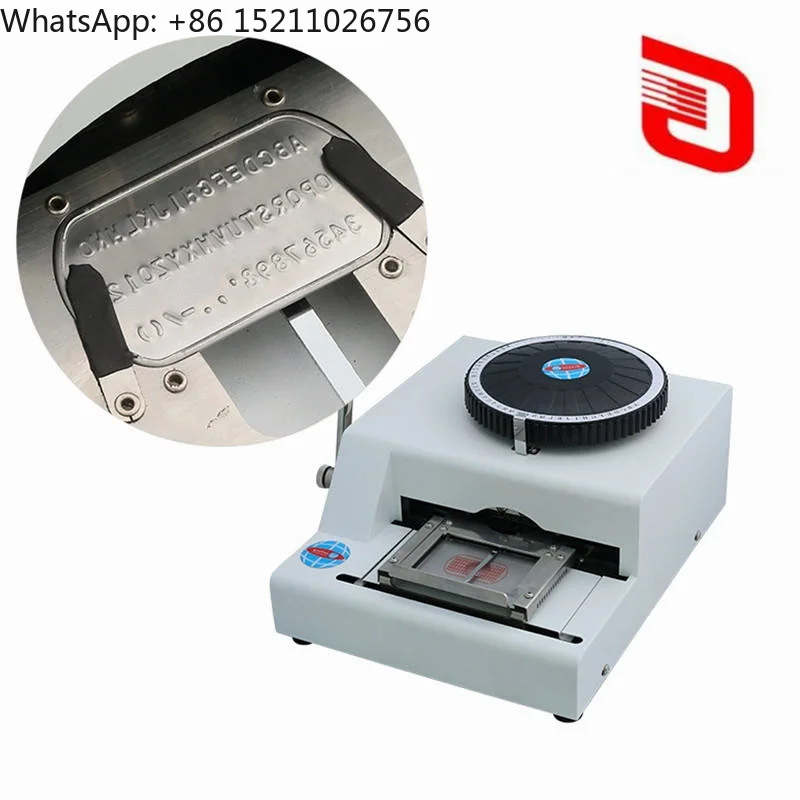 52 Code Letters Manual Number Stainless Steel Plate Embossing Machine Dog Tag Embosser
52 Code Letters Manual Number Stainless Steel Plate Embossing Machine Dog Tag Embosser