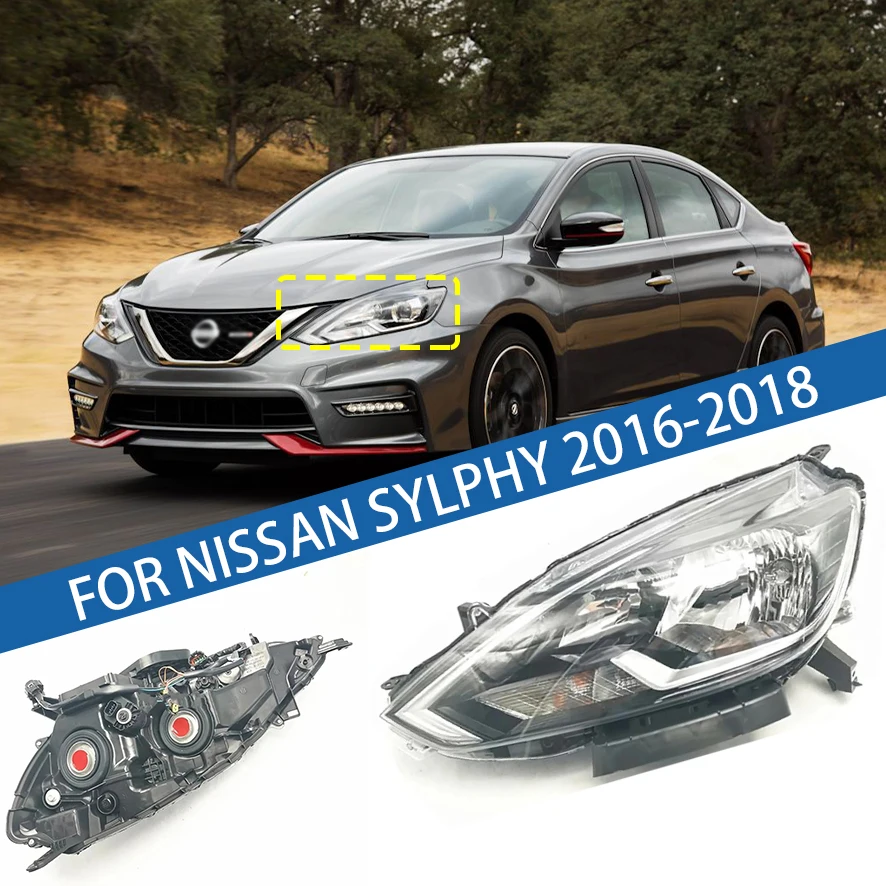 Для Nissan Sylphy 2016 2017 2018, передний бампер, головной светильник, фара дальнего света, указатель поворота
Для Nissan Sylphy 2016 2017 2018, передний бампер, головной светильник, фара дальнего света, указатель поворота