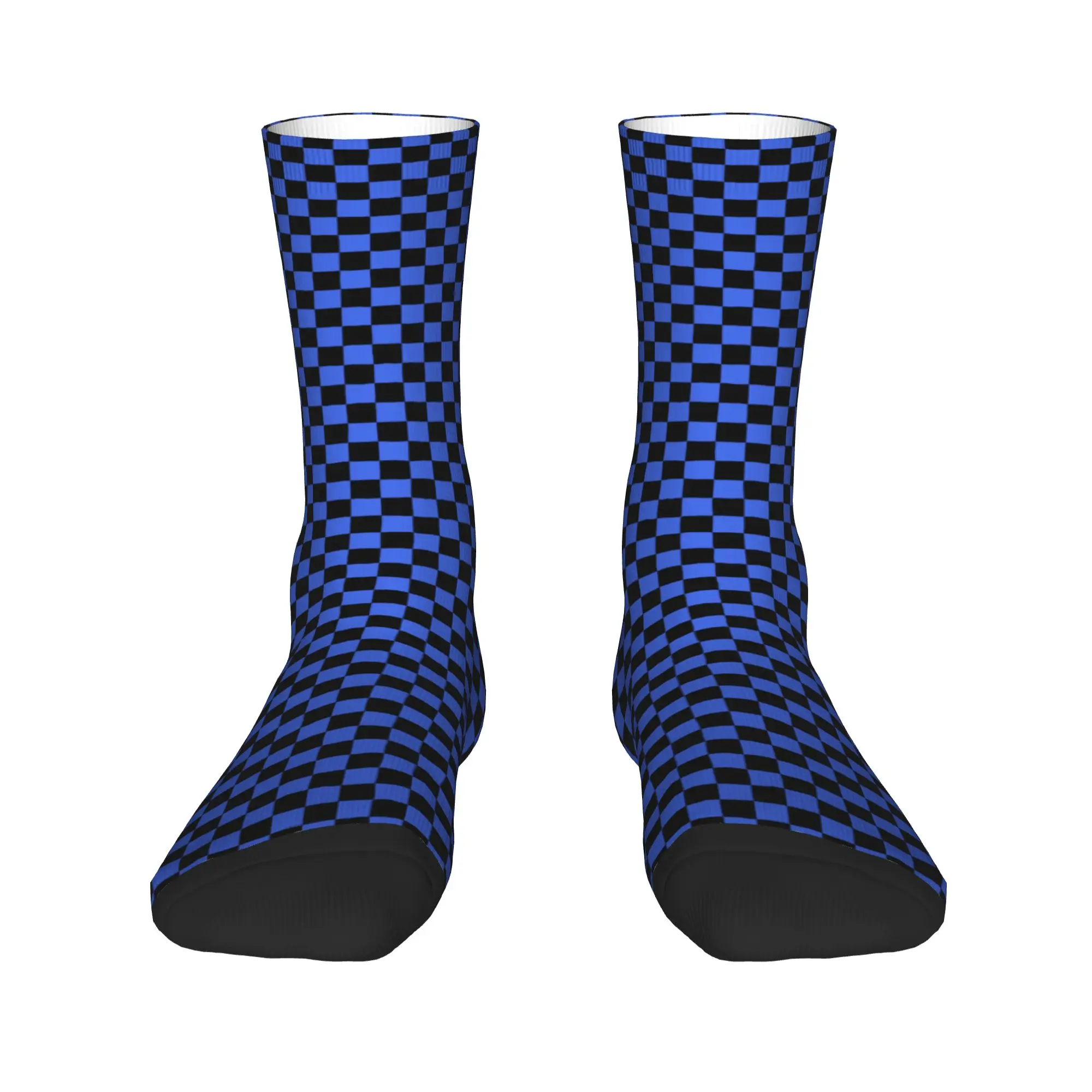 Black and Royal Blue Checkerboard Plaid Dress Socks Men Women Warm Spring Summer Autumn Winter Crew Socks
Black and Royal Blue Checkerboard Plaid Dress Socks Men Women Warm Spring Summer Autumn Winter Crew Socks