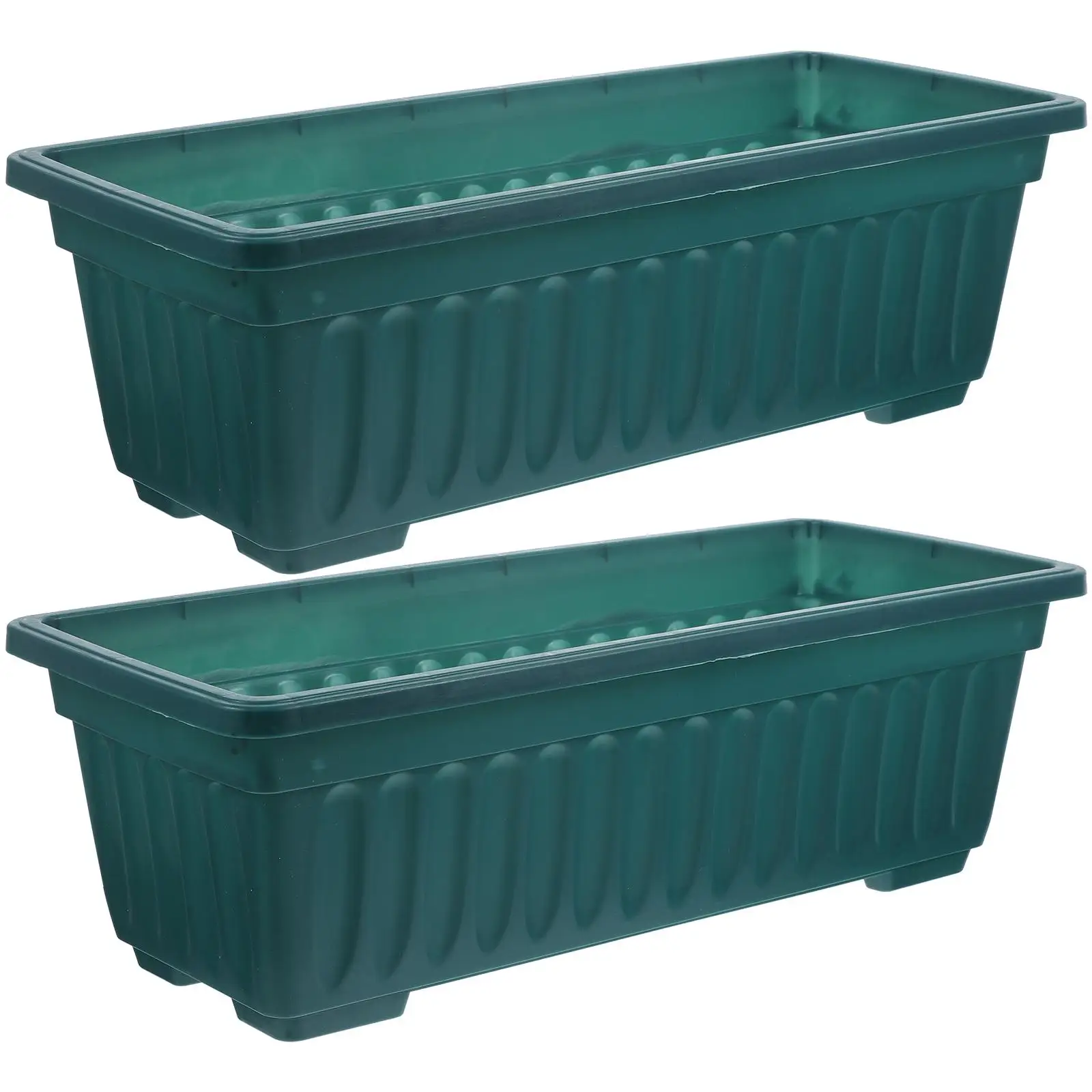 2 Pcs Vegetable Planting Pots Rectangular Large 44x19x14cm Thickened Anti Pressure Breathable Balcony Garden Plants Pot with
2 Pcs Vegetable Planting Pots Rectangular Large 44x19x14cm Thickened Anti Pressure Breathable Balcony Garden Plants Pot with
