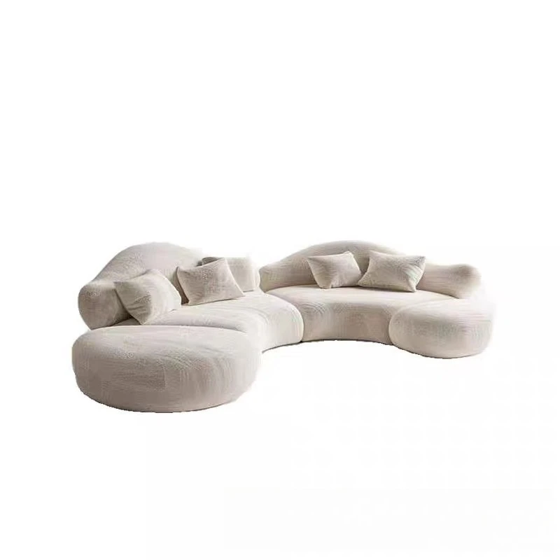 Designer island casual fabric sofa special-shaped creative living room cream style modern light luxury lamb wool wabi sandy wind
Designer island casual fabric sofa special-shaped creative living room cream style modern light luxury lamb wool wabi sandy wind