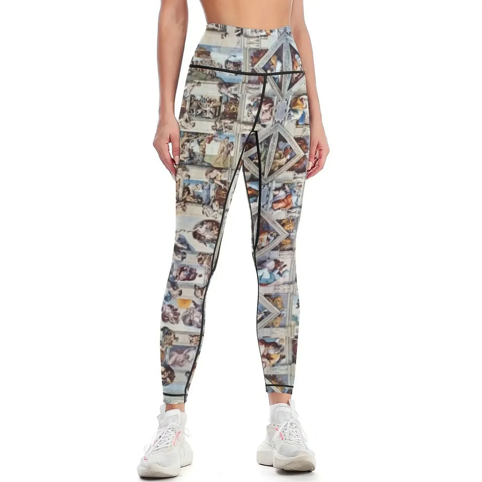 Sistine Chapel Ceiling Leggings sports tennis for high waist Women's sports pants sport set Womens Leggings
Sistine Chapel Ceiling Leggings sports tennis for high waist Women's sports pants sport set Womens Leggings