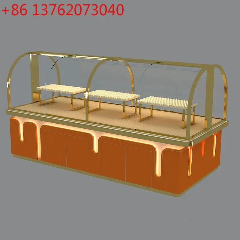 New Bread Display Cabinet Cake Shop Baking Multi-layer Cake Cabinet Display Commercial Shelf Counter
New Bread Display Cabinet Cake Shop Baking Multi-layer Cake Cabinet Display Commercial Shelf Counter