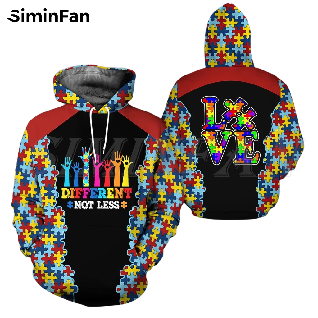 Accept Love Autism Mens 3D Printed Hoodies Unisex Casual Sweatshirt Harajuku Pullover Women Tracksuit Punk Style Zipper Jacket 2
Accept Love Autism Mens 3D Printed Hoodies Unisex Casual Sweatshirt Harajuku Pullover Women Tracksuit Punk Style Zipper Jacket 2