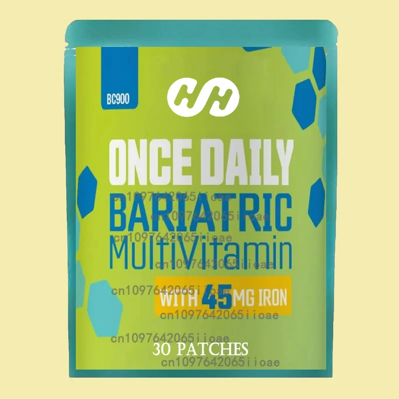 30 пластырей Bariatric Multivitamin Transdermal Patches для женщин и мужчин 21 эфирных витаминов — поддержка желудочного рукава
30 пластырей Bariatric Multivitamin Transdermal Patches для женщин и мужчин 21 эфирных витаминов — поддержка желудочного рукава