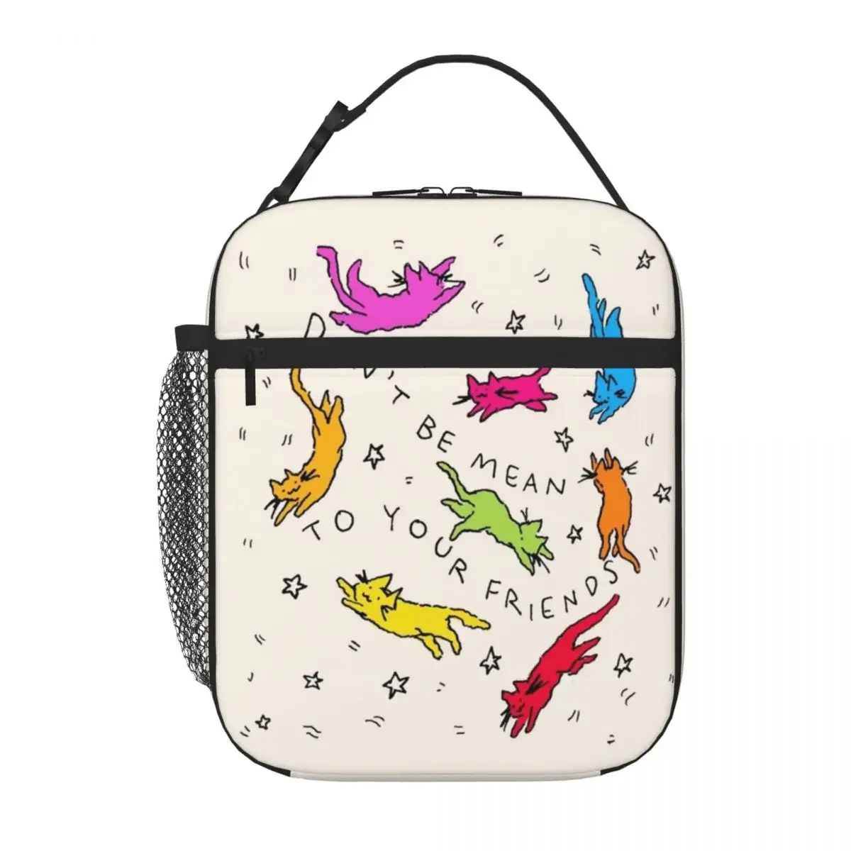 Cartoon trend student portable insulated lunch bag, suitable for outdoor travel, school or work portable bento bag
Cartoon trend student portable insulated lunch bag, suitable for outdoor travel, school or work portable bento bag