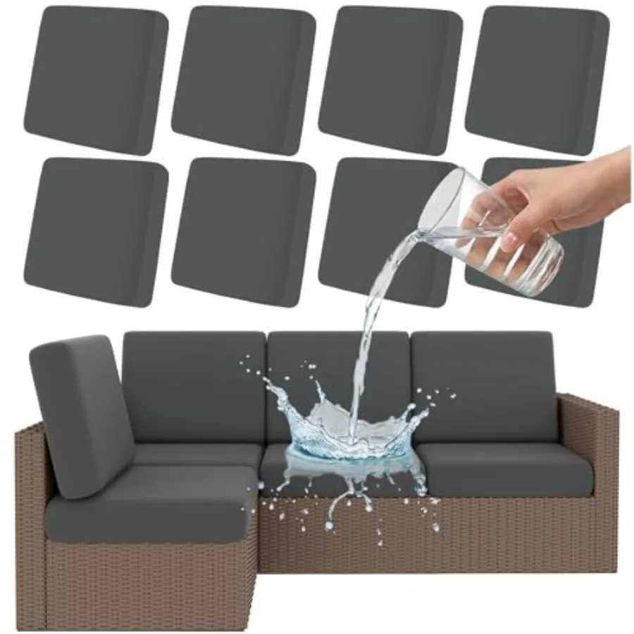 Waterproof Patio Cushion Covers, Stretch Outdoor Couch Slipcovers Replacement Washable Furniture Protector Sofa Chair Seat Cove
Waterproof Patio Cushion Covers, Stretch Outdoor Couch Slipcovers Replacement Washable Furniture Protector Sofa Chair Seat Cove