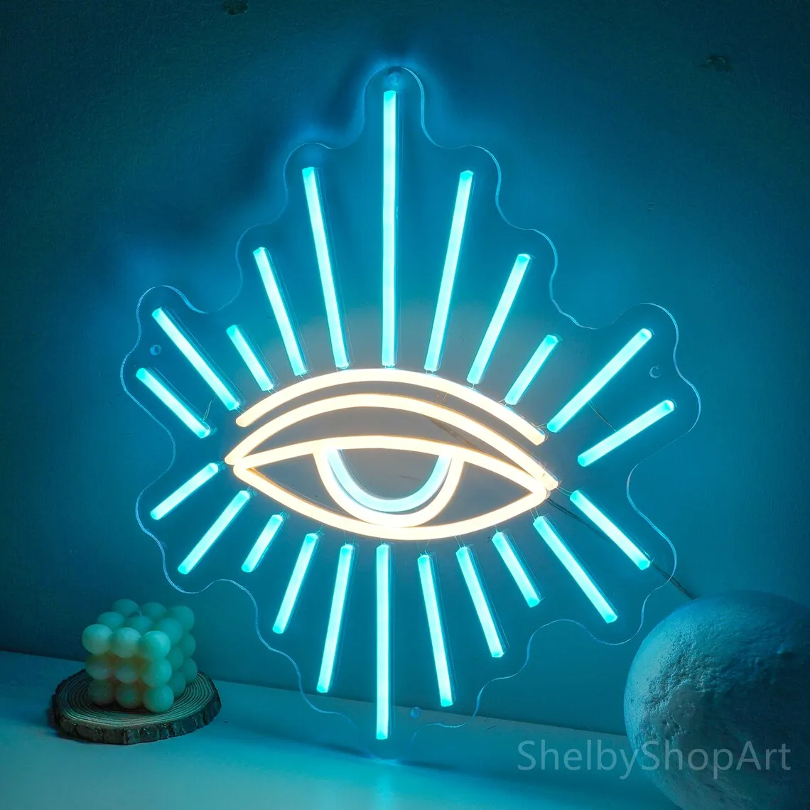 Mysterious Eye Neon Light Home ART Wall Decoration Bedroom Atmosphere Emotion Cool Applicable Party Game Room wall mounted neon
Mysterious Eye Neon Light Home ART Wall Decoration Bedroom Atmosphere Emotion Cool Applicable Party Game Room wall mounted neon