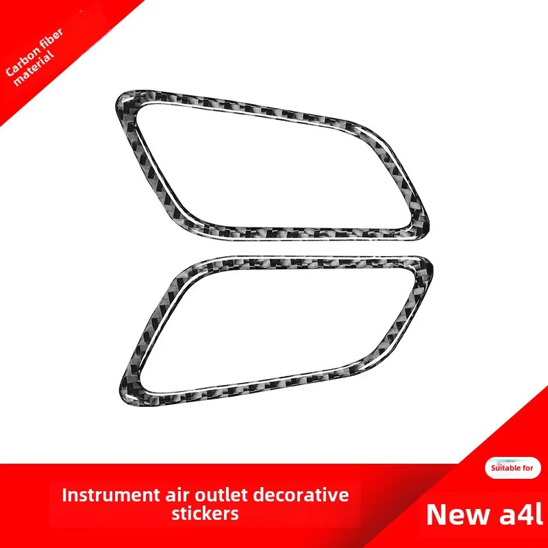 Suitable for Audi NewA4LRetrofitting Dashboard Air Outlet Decorative Sticker AudiA4LCarbon Fiber Interior Modification
Suitable for Audi NewA4LRetrofitting Dashboard Air Outlet Decorative Sticker AudiA4LCarbon Fiber Interior Modification