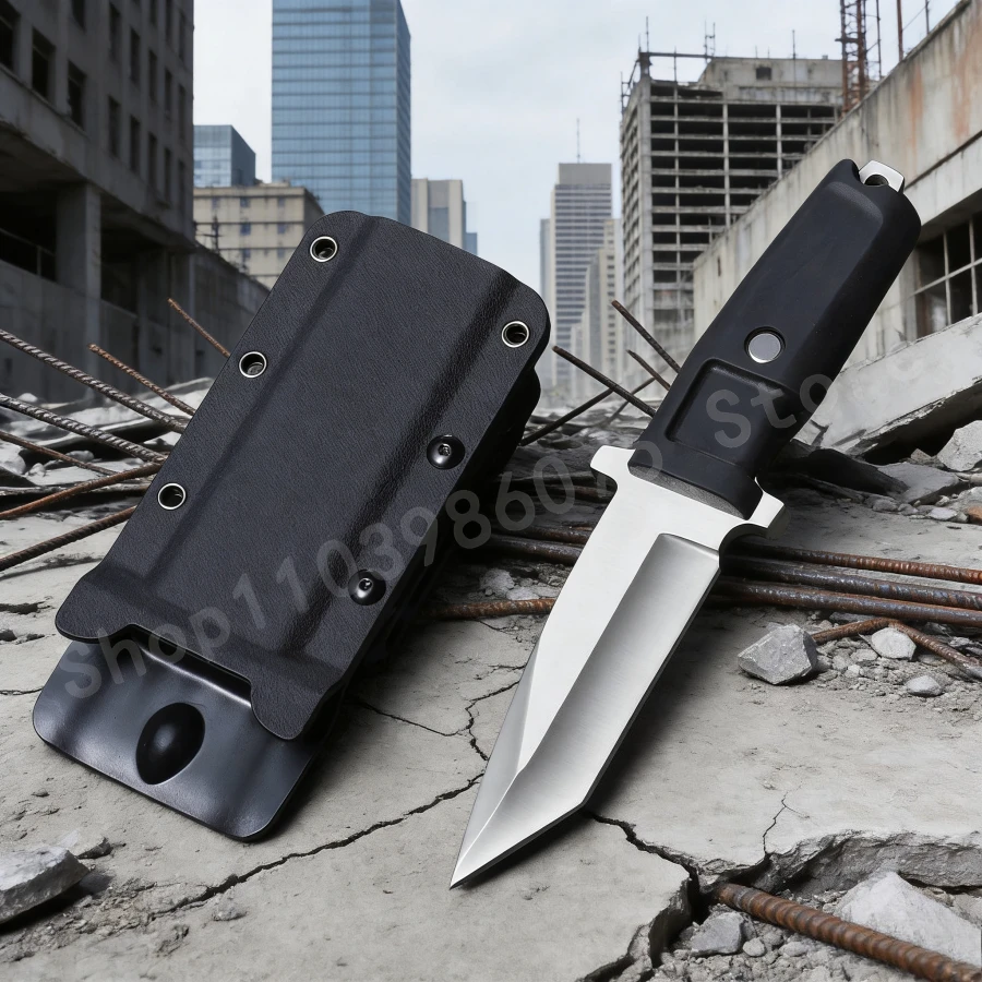 Многоцелевой прямой нож 5Cr13Mov с лезвием и резиновой пластиковой ручкой, тактическое защитное оборудование для кемпинга и альпинизма
Многоцелевой прямой нож 5Cr13Mov с лезвием и резиновой пластиковой ручкой, тактическое защитное оборудование для кемпинга и альпинизма