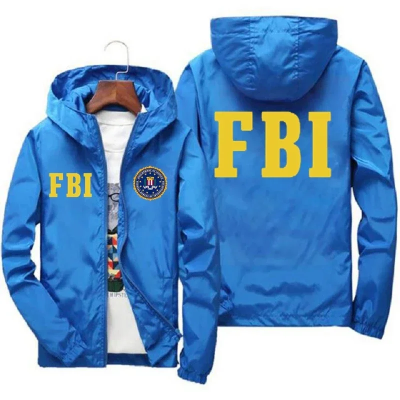 Spring and Autumn high-quality FBI printed outdoor sweatshirt, men's fashionable casual windproof and waterproof jacket
Spring and Autumn high-quality FBI printed outdoor sweatshirt, men's fashionable casual windproof and waterproof jacket