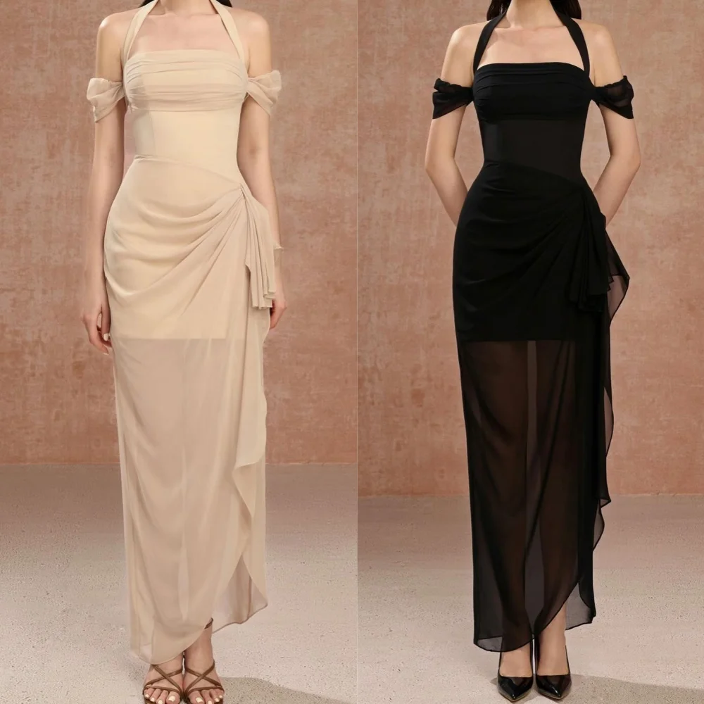 Chinese Style Chiffon Ruched A-line Square Neck Midi Dresses Celebrity Dresses Formal Casual Simple Retro Fashion Elegant Sexy
Chinese Style Chiffon Ruched A-line Square Neck Midi Dresses Celebrity Dresses Formal Casual Simple Retro Fashion Elegant Sexy