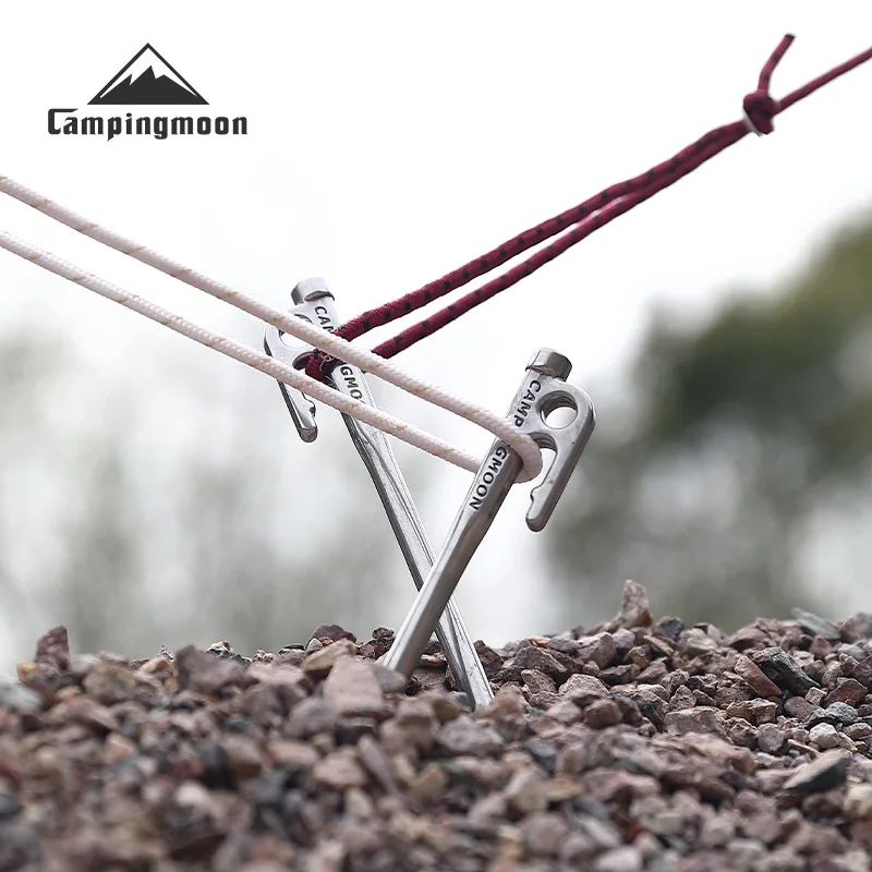 CAMPINGMOON R40-4 R Series Four Box High Strength 420 Stainless Steel Ground Nails Ceiling Tent Fixed Camp Tent Nails
CAMPINGMOON R40-4 R Series Four Box High Strength 420 Stainless Steel Ground Nails Ceiling Tent Fixed Camp Tent Nails