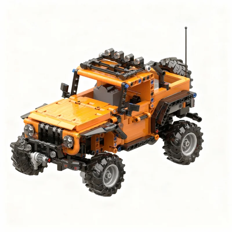 745PCS MOC Technology Jeep Rally Model DIY Creative Assembly BricksDisplay Birthday Gift Collectible Decoration Collection Home
745PCS MOC Technology Jeep Rally Model DIY Creative Assembly BricksDisplay Birthday Gift Collectible Decoration Collection Home