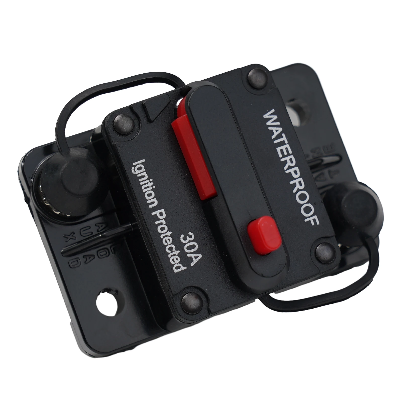 High Amp Circuit Breaker Fuse with Manual Reset Switch for Auxiliary DC Electrical Circuits in Trucks RVs and Boats
High Amp Circuit Breaker Fuse with Manual Reset Switch for Auxiliary DC Electrical Circuits in Trucks RVs and Boats