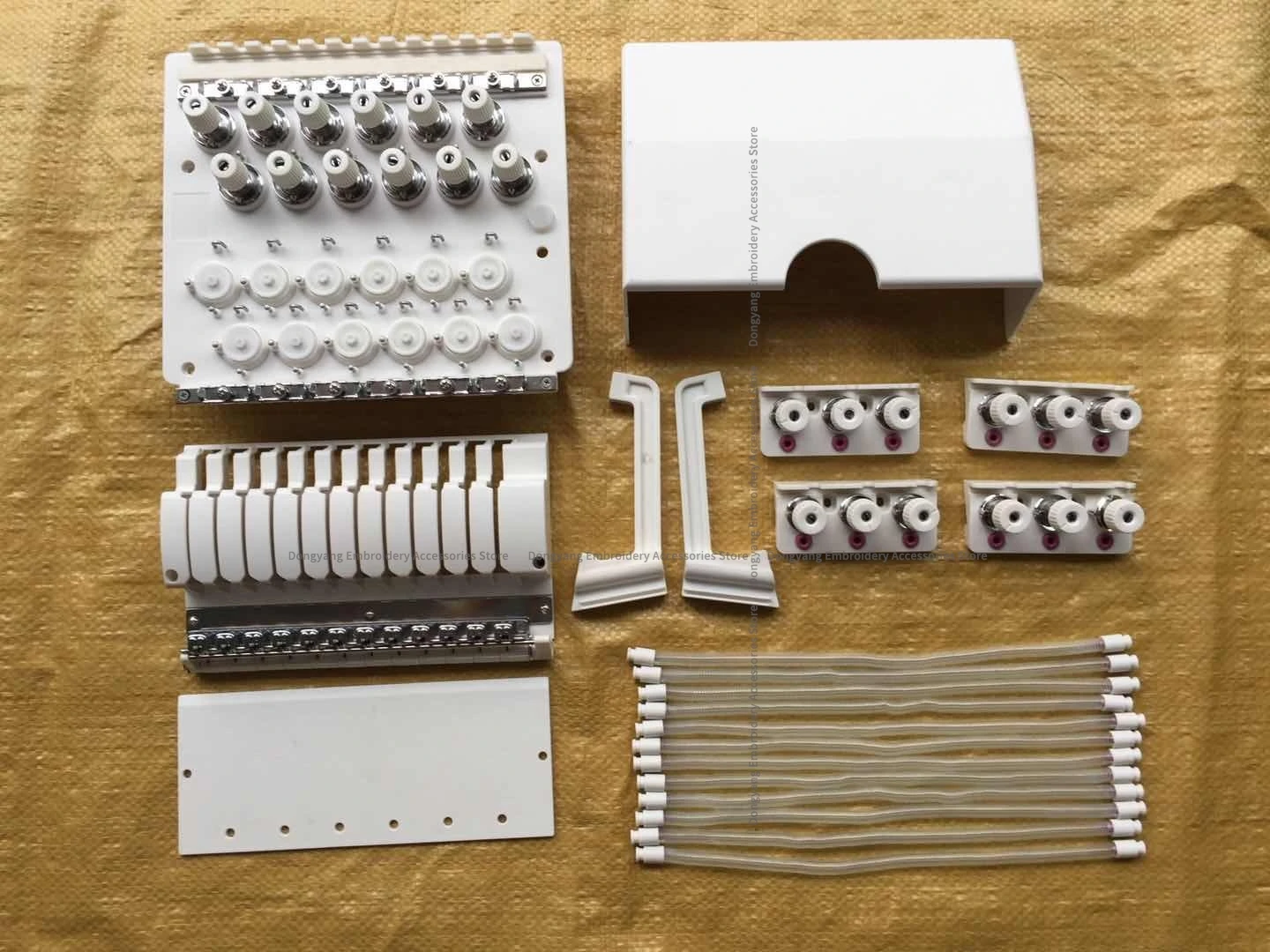 Twelve Needle Tajima Clamp Assembly Boutique with Bottom Inspection Square Alarm Head Computer Embroidery Machine Accessories
Twelve Needle Tajima Clamp Assembly Boutique with Bottom Inspection Square Alarm Head Computer Embroidery Machine Accessories