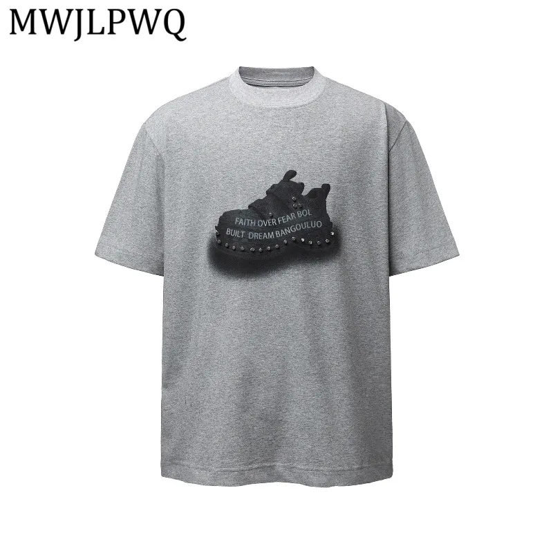 MWJLPWQ Street Style Pattern Printed T-Shirt Male American 2026 Summer Casual Loose Short-Sleeve Personalized Tops New 15517
MWJLPWQ Street Style Pattern Printed T-Shirt Male American 2026 Summer Casual Loose Short-Sleeve Personalized Tops New 15517