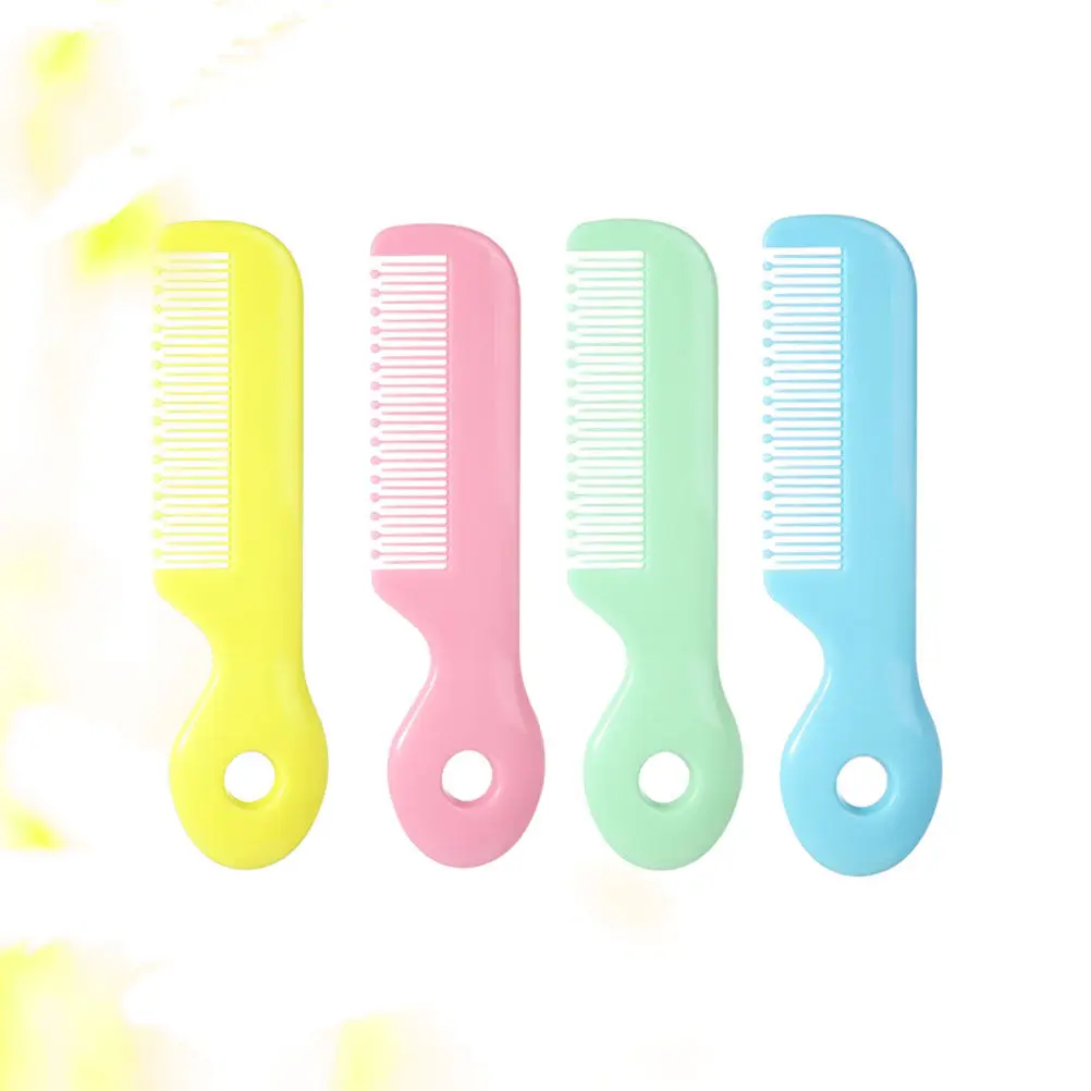 4Pcs Baby Safety Hair Comb Round Teeth ABS Scalp Massage Newborn Shower Groomer Blue Pink Green Yellow Baby Shower Comb
4Pcs Baby Safety Hair Comb Round Teeth ABS Scalp Massage Newborn Shower Groomer Blue Pink Green Yellow Baby Shower Comb