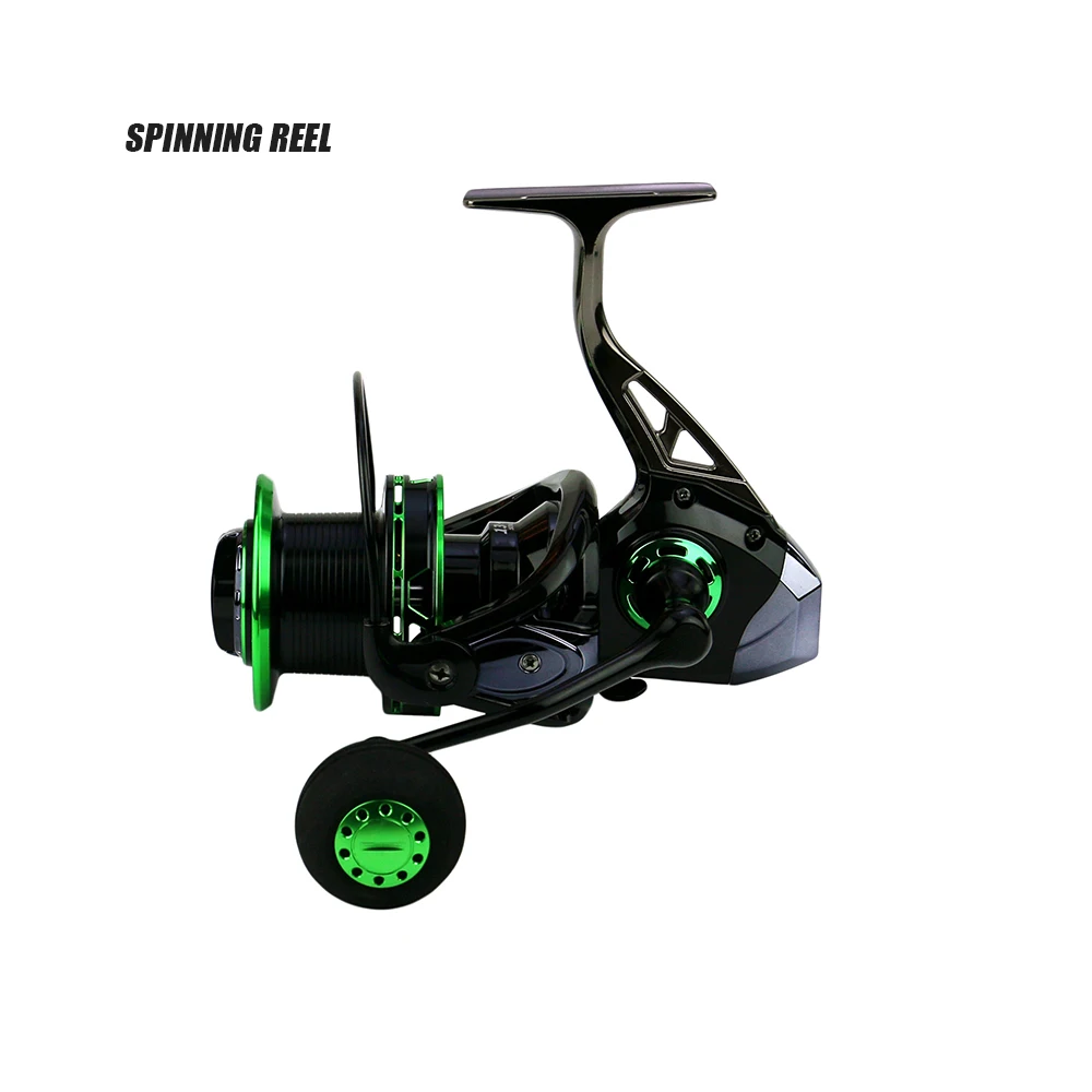 Wholesale Long-range Caster Large Line Spool Fishing Reels No Gap 12KG Drag Power 8000 9000 10000 Sea Surf Fishing Spinning Reel
Wholesale Long-range Caster Large Line Spool Fishing Reels No Gap 12KG Drag Power 8000 9000 10000 Sea Surf Fishing Spinning Reel