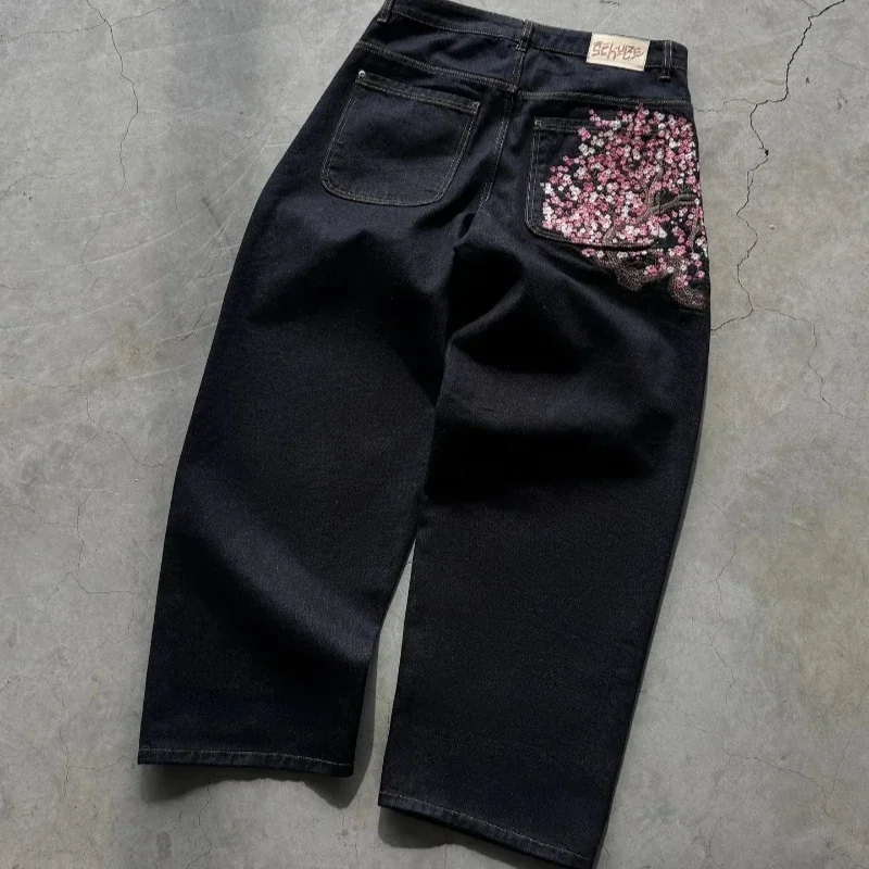 2026 Men Women Denim Fabric Street Wear New Baggy Jeans Plum Blossom Embroidery Y2K Harajuku Vintage Wide Leg Pants
2026 Men Women Denim Fabric Street Wear New Baggy Jeans Plum Blossom Embroidery Y2K Harajuku Vintage Wide Leg Pants