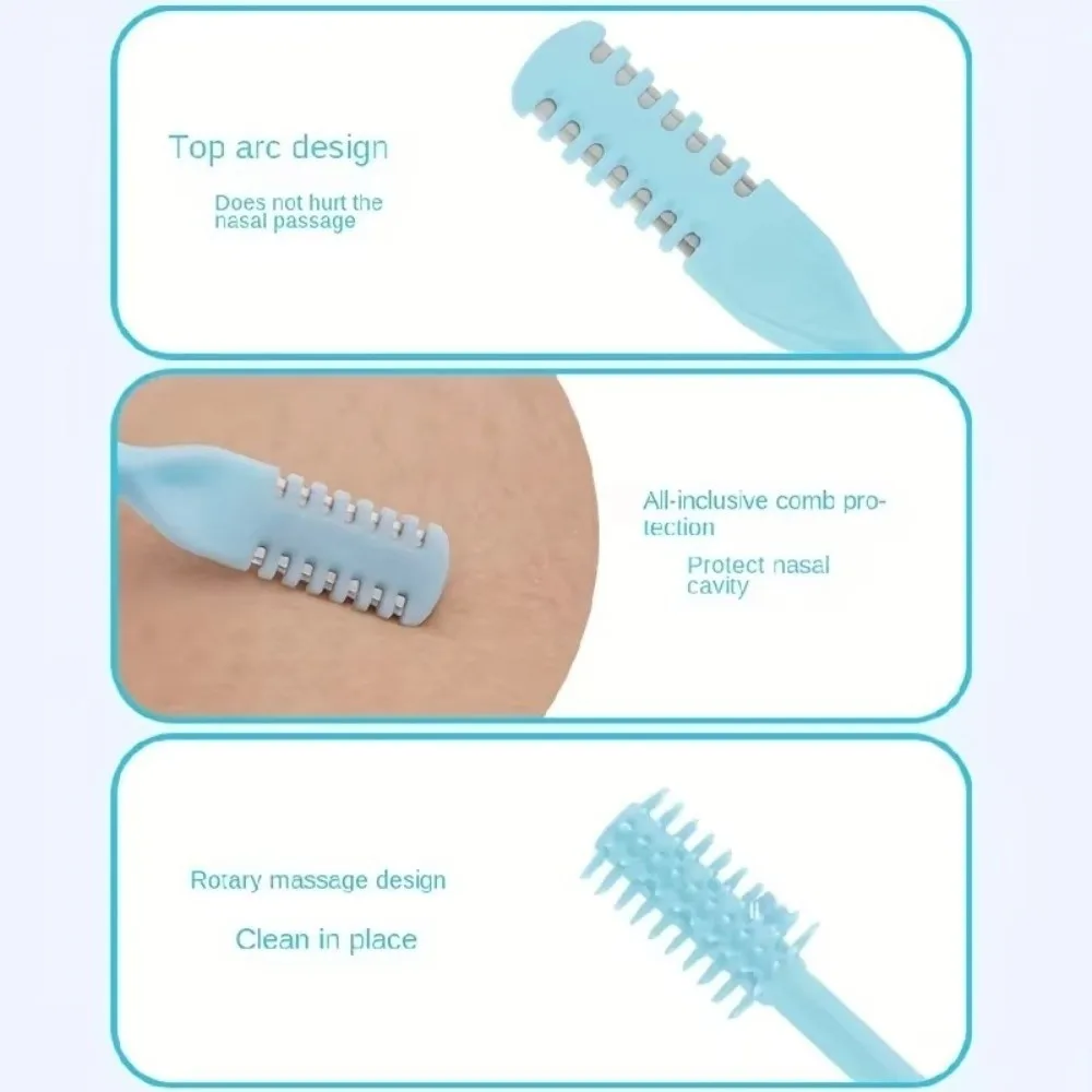 Double Sided Nose Hair Trimmer Stainless Steel Washable Nostril Hair Remover Tool Storage Box 360° Rotation Nose Hair Trimming
Double Sided Nose Hair Trimmer Stainless Steel Washable Nostril Hair Remover Tool Storage Box 360° Rotation Nose Hair Trimming