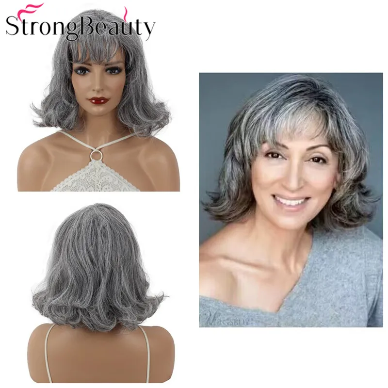 StrongBeauty синтетические женские волнистые парики, женский парик из белых волос для косплея
StrongBeauty синтетические женские волнистые парики, женский парик из белых волос для косплея