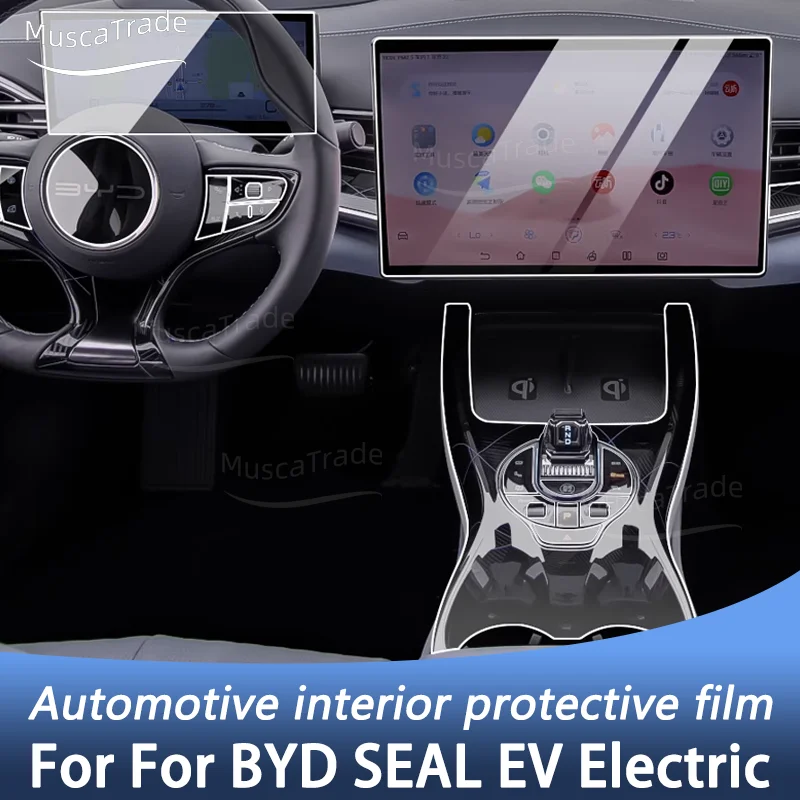 Для BYD SEAL EV 2023 2024 панель редуктора навигационного экрана автомобильного интерьера с защитной крышкой от царапин
Для BYD SEAL EV 2023 2024 панель редуктора навигационного экрана автомобильного интерьера с защитной крышкой от царапин