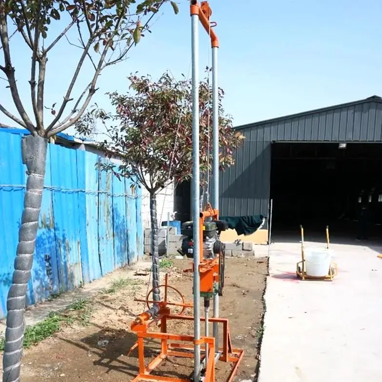 Индивидуальная портативная небольшая складная буровая установка длиной 80 м — мини-бурение водяных скважин с двигателем
Индивидуальная портативная небольшая складная буровая установка длиной 80 м — мини-бурение водяных скважин с двигателем