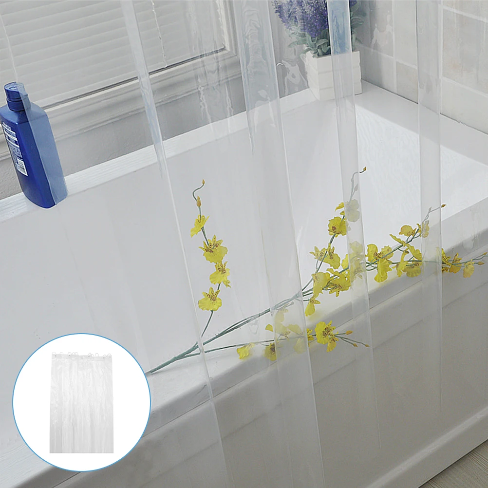 Waterproof Peva Shower Curtain Liner Clear Bath Curtain For Home Hotel Bathroom Use Transparent Shower Liner Keep Dry
Waterproof Peva Shower Curtain Liner Clear Bath Curtain For Home Hotel Bathroom Use Transparent Shower Liner Keep Dry