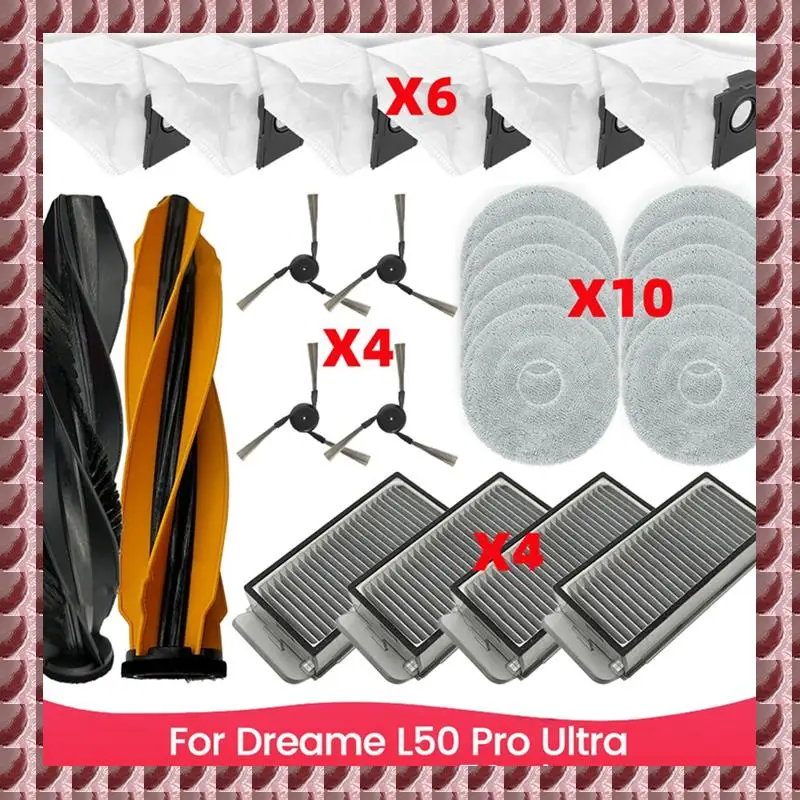 A95G для Dreame L50 Pro Ultra/ Dreame X50 Ultra Вакуумные детали Основный ролик Боковая щетка HEPA-фильтр Швабра Тканевый мешок для пыли
A95G для Dreame L50 Pro Ultra/ Dreame X50 Ultra Вакуумные детали Основный ролик Боковая щетка HEPA-фильтр Швабра Тканевый мешок для пыли