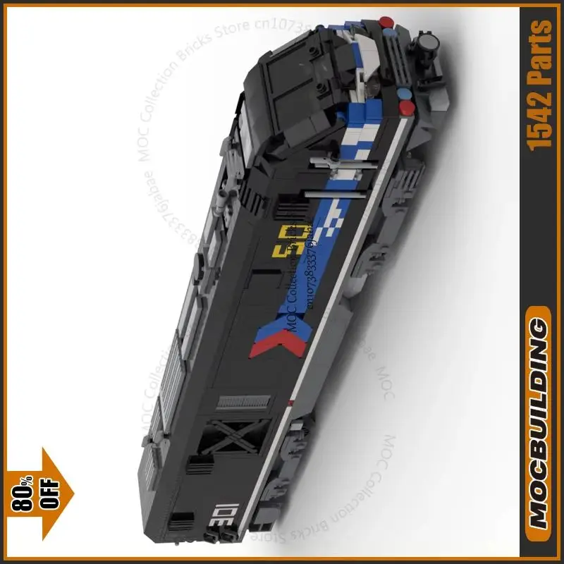 City Railway MOC Building Blocks ALC-42 Modern Diesel-electric Locomotive Passenger Train Technology Bricks Toys Xmas Gifts
City Railway MOC Building Blocks ALC-42 Modern Diesel-electric Locomotive Passenger Train Technology Bricks Toys Xmas Gifts