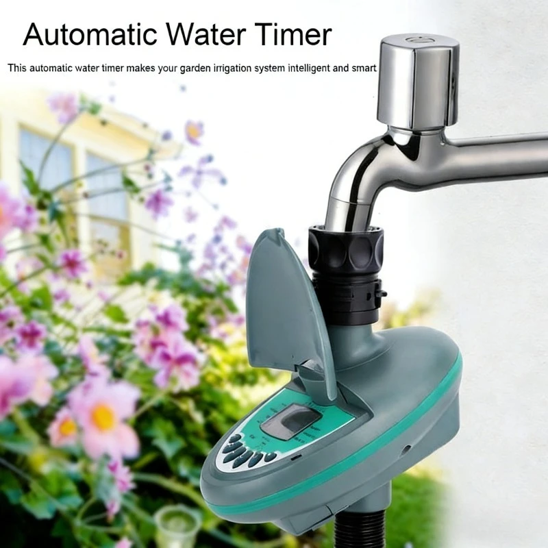 Home Garden Smart Irrigation Timer Digital LCD Screen Electronic Automatic Watering Controller Waterproof Drip Irrigation System
Home Garden Smart Irrigation Timer Digital LCD Screen Electronic Automatic Watering Controller Waterproof Drip Irrigation System