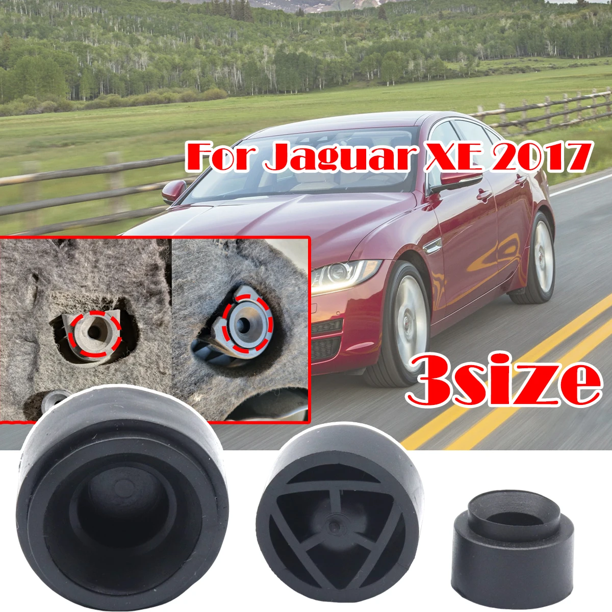 3Size Engine Rubber Mounting Bush for Jaguar XE Jeep Renegade 2.0 Under Guard Plate Clip Grommet Support Bungs Black Car Parts
3Size Engine Rubber Mounting Bush for Jaguar XE Jeep Renegade 2.0 Under Guard Plate Clip Grommet Support Bungs Black Car Parts