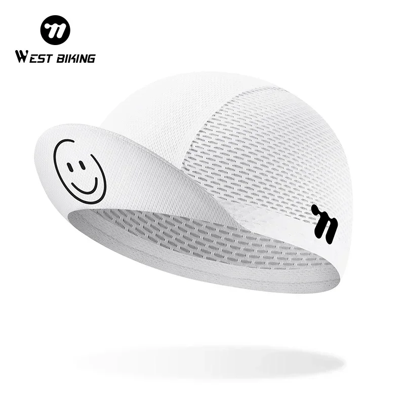 WEST BIKING Cycling Caps With Flipable Brim Cute Smiling Face Print Running Hat Mesh Breathable Spring Summer Cooling Sport Gear
WEST BIKING Cycling Caps With Flipable Brim Cute Smiling Face Print Running Hat Mesh Breathable Spring Summer Cooling Sport Gear