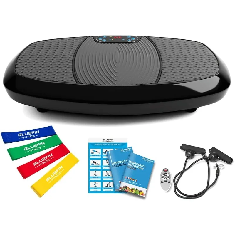 Bluefin Fitness Dual Motor 3D Vibration Platform Oscillation, Vibration + 3D Motion Huge Anti-Slip Surface Bluetooth Speakers
Bluefin Fitness Dual Motor 3D Vibration Platform Oscillation, Vibration + 3D Motion Huge Anti-Slip Surface Bluetooth Speakers