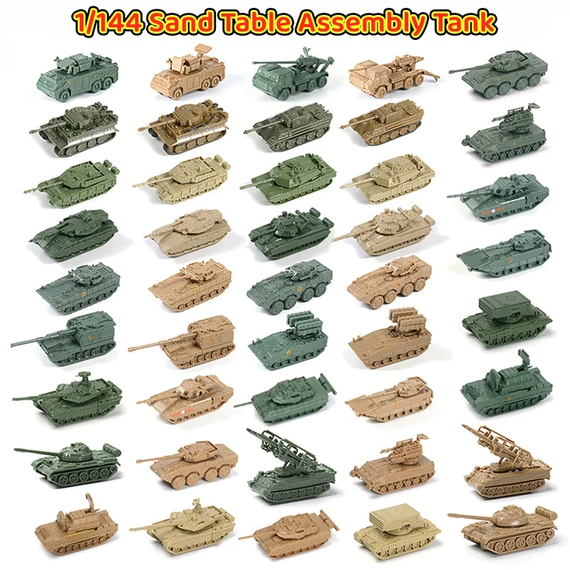 4pcs/Set 1/144 WWII Tiger China HQ17 Air Defense Missile CHN-15 Light Tank 4D Assembly Model Sand Table Children Toy
4pcs/Set 1/144 WWII Tiger China HQ17 Air Defense Missile CHN-15 Light Tank 4D Assembly Model Sand Table Children Toy