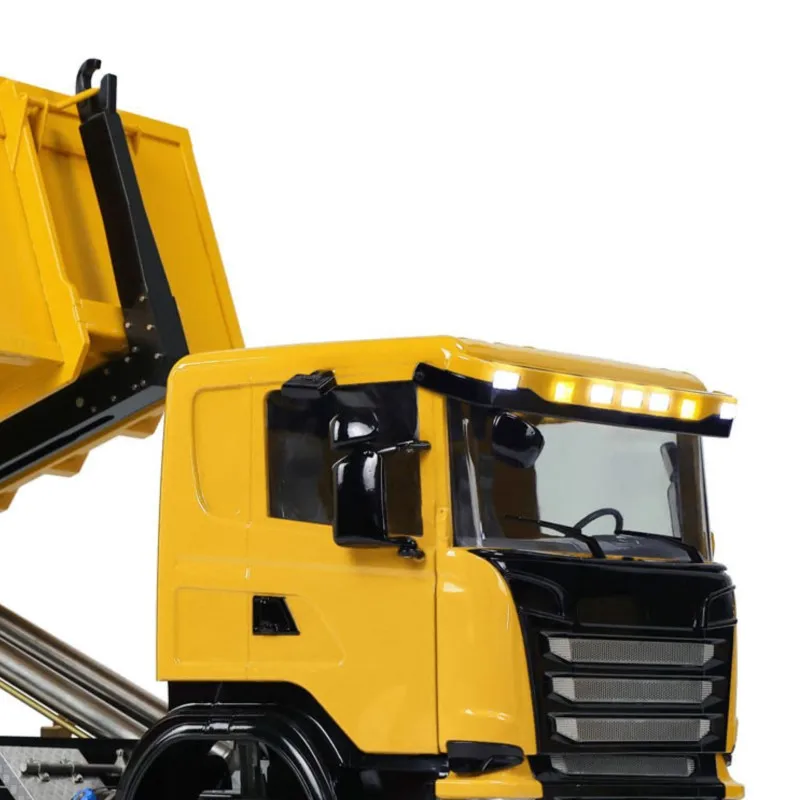 RC Hydraulic Roll-on Dump Truck 8x8 Metal 1:14 Full Dumper Car Model Sound Light Tipper Vehicle Toys for Boys TH23916
RC Hydraulic Roll-on Dump Truck 8x8 Metal 1:14 Full Dumper Car Model Sound Light Tipper Vehicle Toys for Boys TH23916