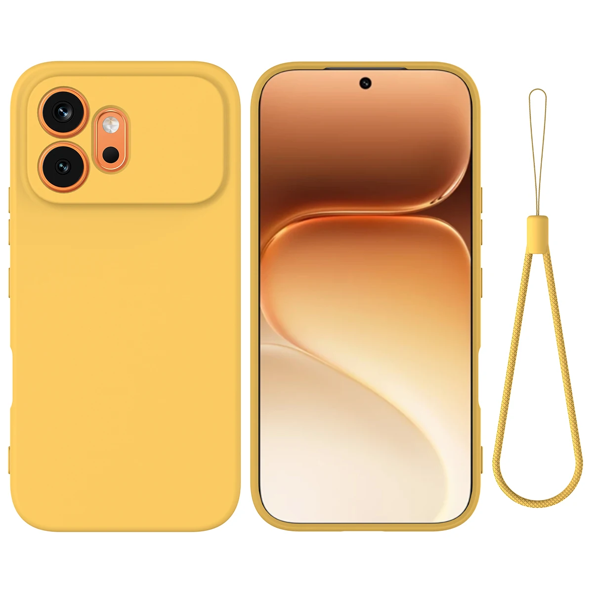 Shockproof Soft Liquid Silicone Phone Case For Honor 600 Honor600 Pro 600 Lite, Slim Skin Fleece Camera Protective Cover Lanyard
Shockproof Soft Liquid Silicone Phone Case For Honor 600 Honor600 Pro 600 Lite, Slim Skin Fleece Camera Protective Cover Lanyard