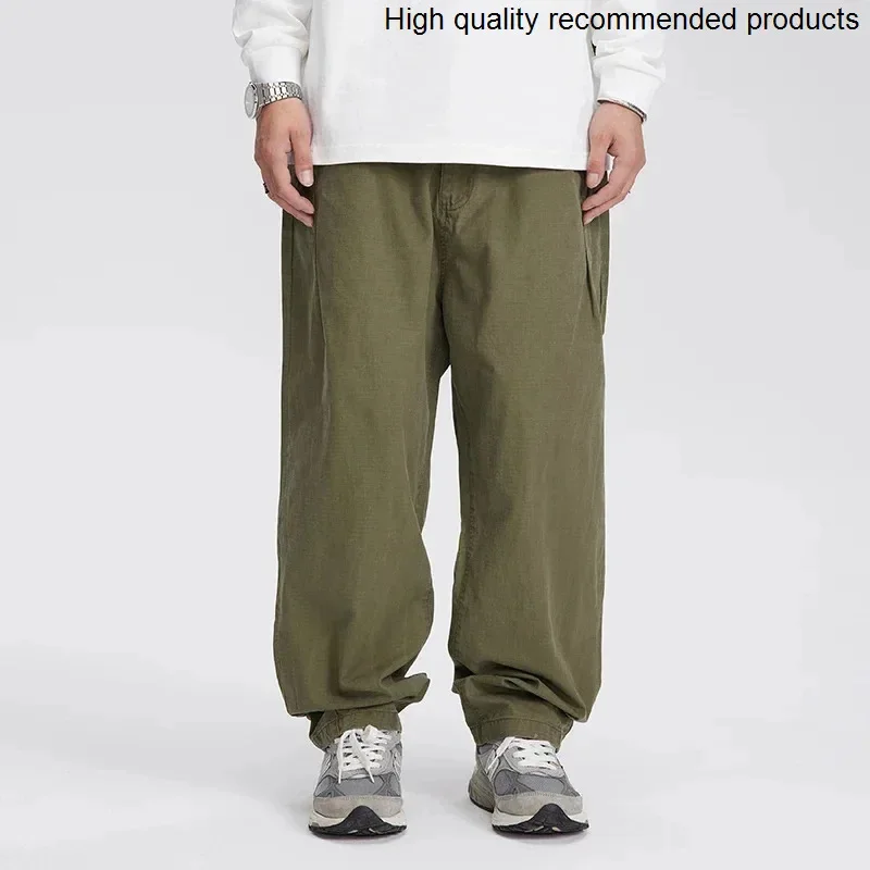 Casual Loose Men Wide Vintage Leg Cargo Pants Japan Korean Streetwear Fashion Baggy Pants Cityboy Straight Trousers
Casual Loose Men Wide Vintage Leg Cargo Pants Japan Korean Streetwear Fashion Baggy Pants Cityboy Straight Trousers