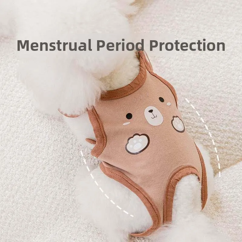 Thin Post-Operative Dog Physiological Pants Anti-Harassment for Female Dogs in Heat High Waist Modal Print Pet Safety Pants
Thin Post-Operative Dog Physiological Pants Anti-Harassment for Female Dogs in Heat High Waist Modal Print Pet Safety Pants